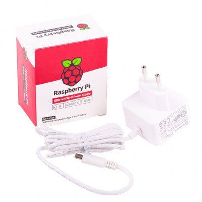 An Raspberry Pi 4 USB-C Official Power Supply - 5.1V 3 Amp