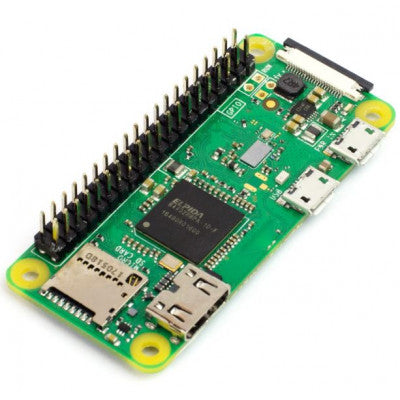 An Raspberry Pi Zero WH (Wireless) With Pre-Soldered Header