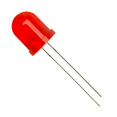An Red LED 10mm - 5 Pieces Pack