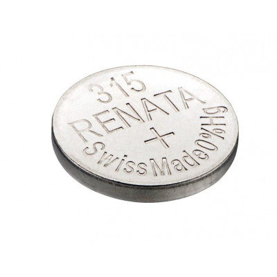 An Renata 315 SR716SW (Original) 1.55V 23mAh Silver Oxide Button Cell Battery