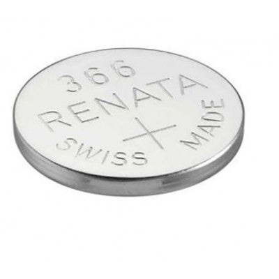 An Renata 366 SR1116SW (Original) 1.55V 47mAh Silver Oxide Button Cell Battery
