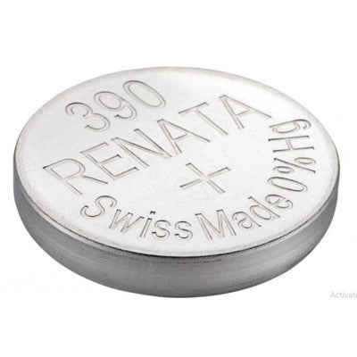 An Renata 390 SR1130SW (Original) 1.55V 60mAh Silver Oxide Button Cell Battery