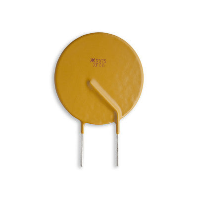 An RXEF375 72V 3.75A Tyco Raychem PPTC Resettable Fuse