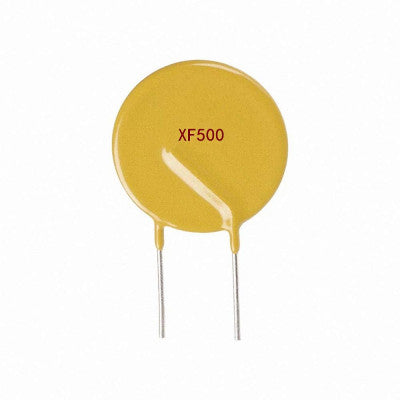 An RXEF500 72V 5A Tyco Raychem PPTC Resettable Fuse