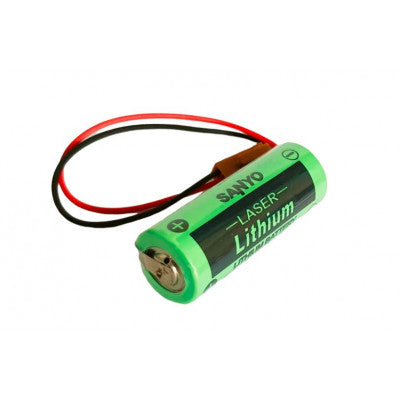 An SANYO CR17450SE-R 3V Laser Lithium Battery with Plug