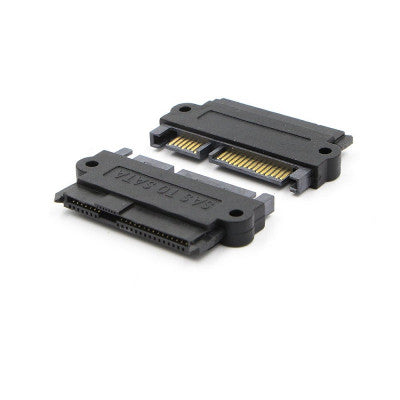 An SATA (7+15PIN) Male to Female to SATA 22P Adapter