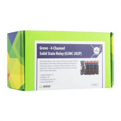 An SeeedStudio Grove 4 Channel Solid State Relay Module
