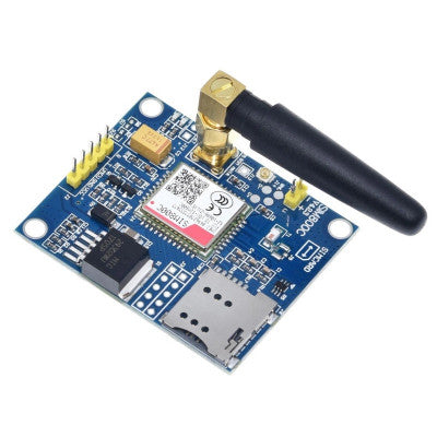 An SIM800C Module SMS Data Replaces SIM900A Development Board Glue Stick Antenna