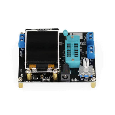 An Soldered GM328A Transistor Tester DIY Kit Black English Version Assembled