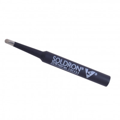 An Soldron CB25S3 Black Ceramic Coated Delux Spade Bit for Soldron 25W Soldering Iron