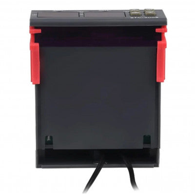 An STC-3008 DC24V Dual Display Temperature Adjustable Temperature Controller with 1M Cable
