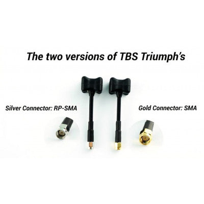An TBS Triumph FPV Antenna With Male RP-SMA Connector