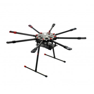 An TL8X000 Tarot X8 Heavy Lift Octocopter Folding Drone Frame with Electric Landing Gear