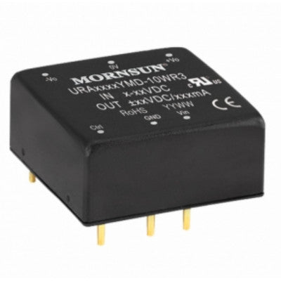 An URA2412YMD-10WR3 Mornsun 24V to ±12V DC-DC Converter 10W Power Supply Module - Horizontal DIP Package