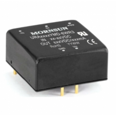 An URA2412YMD-6WR3 Mornsun 24V to ±12V DC-DC Converter 6W Power Supply Module - DIP Package