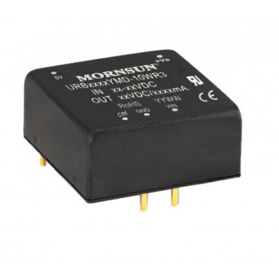 An URB4815YMD-10WR3 Mornsun 48V to 15V DC-DC Converter 10W Power Supply Module - Horizontal DIP Package