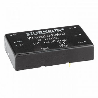 An VRB2405LD-20WR3 Mornsun 24V to 5V DC-DC Converter 20W Power Supply Module - Horizontal DIP Package