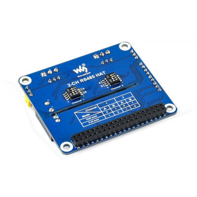An Waveshare 2-Channel Isolated RS485 Expansion HAT for Raspberry Pi