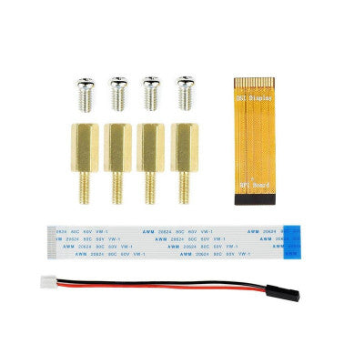 An Waveshare 7inch Capacitive Touch Display for Raspberry Pi, with 5MP Front Camera, 800 x 480, DSI