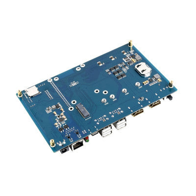 An Waveshare PoE UPS Base Board Designed for Raspberry Pi Compute Module 4, Gigabit Ethernet, Dual HDMI, Quad USB2.0