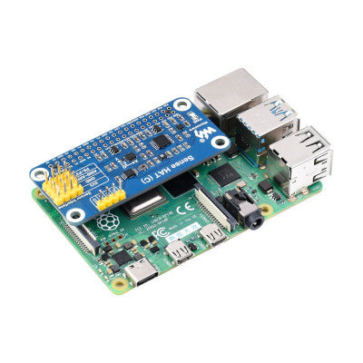 An Waveshare Sense HAT (C) for Raspberry Pi, Onboard Multi Powerful Sensors, Supports External Sensors