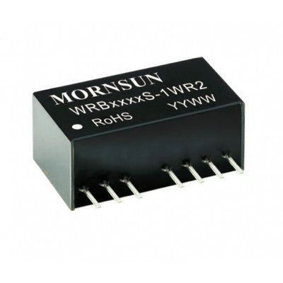 An WRB0503S-1WR2 Mornsun 5V to 3.3V DC-DC Converter 1W Power Supply Module - Ultra Compact SIP Package