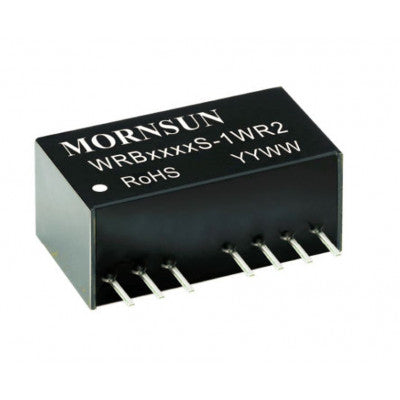An WRB4803S-1WR2 Mornsun 48V to 3.3V DC-DC Converter 1W Power Supply Module - Ultra Compact SIP Package