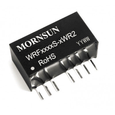 An WRF2403S-3WR2 Mornsun 24V to 3.3V DC-DC Converter 3W Power Supply Module - Compact SIP Package
