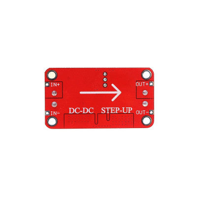 An XL6019 DC-DC 5A Adjustable Boost Power Supply Module