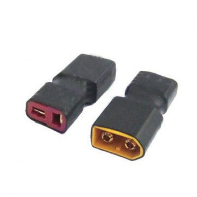 An XT60 Male To T Plug Female Adapter