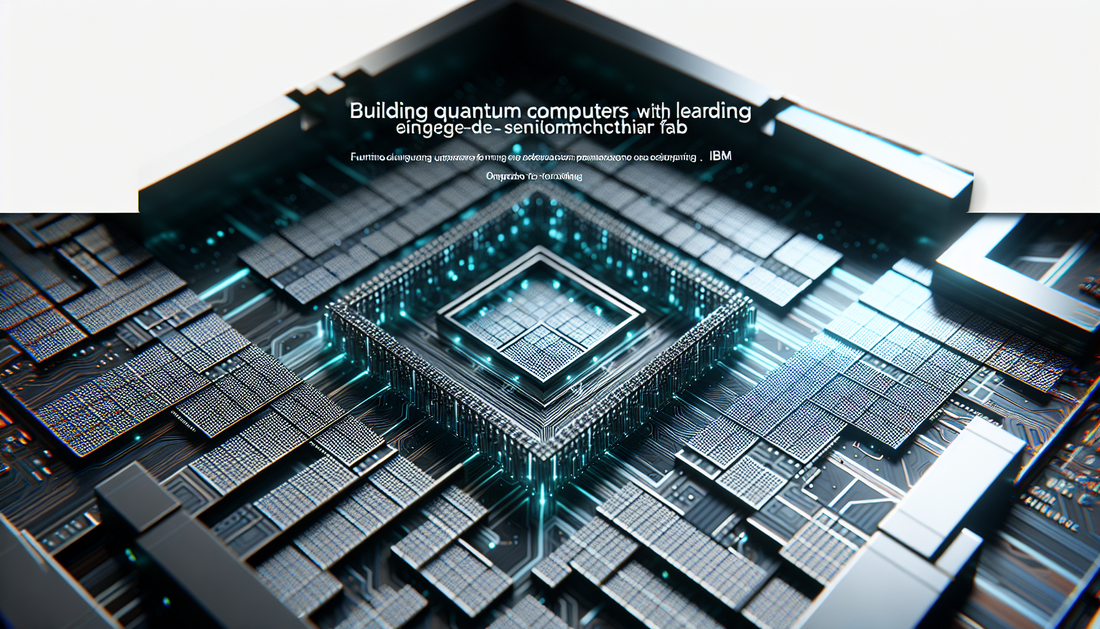 Quantum Computing Microfab IBM Advances Quantum Computing with 300mm Semiconductor Fabrication ...