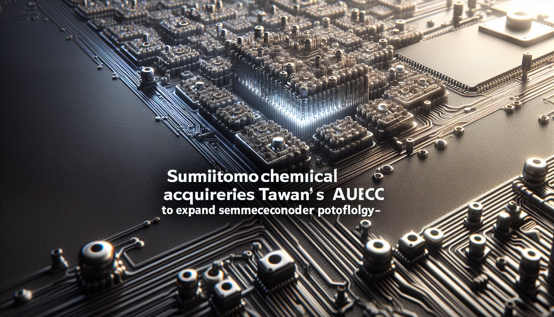 Sumitomo Chemical Acquires Taiwan’s AUECC to Boost Semiconductor Portfolio
