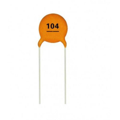 An 0.1uF - (104) Ceramic Capacitor - 5 Pieces pack