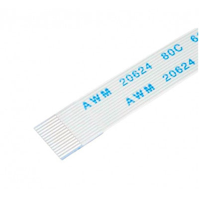 An 0.5mm Pitch 14 pin 100mm Reverse Contact FFC Ribbon Flexible Flat Cable