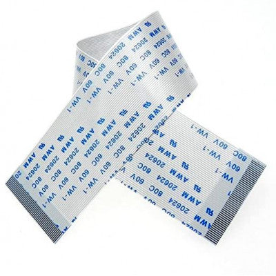 An 0.5mm Pitch 50 pin 150mm Same Side Contact FFC Ribbon Flexible Flat Cable