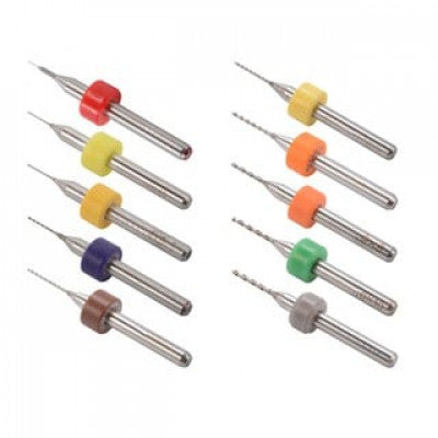 An 0.1-1.0mm Mixed 3D Printer Nozzle Cleaning Drill Bit Kit for MK7 MK8RepRap - 10 Pieces