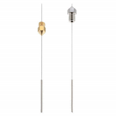 An 0.4mm Stainless Steel Nozzle Cleaning Needle for 3D Printer- (Pack of 10 Pcs)