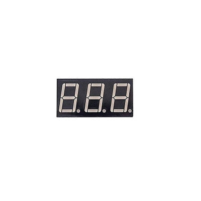 An 0.56 inch Red 3 Digit 7 Segment LED Display CC 12pin - Pack of 2