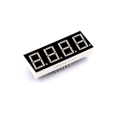 An 0.56 inch Red 4 Digit 7 Segment LED Display CC 12pin - 2 pcs