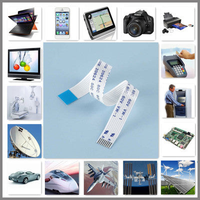 An 0.5mm Pitch FPC Ribbon Flexible Flat Cable 100mm 4 pin A-Type