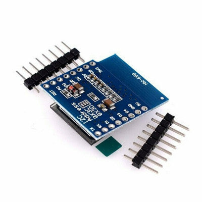 An 1.68 cm (0.66 Inch) OLED Module IIC/I2C for D1 MINI