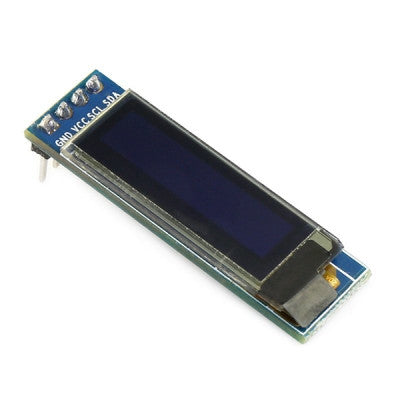 An 2.32 cm (0.91 inch) I2C/IIC 128x32 Serial 4-Pin OLED Display Module - White