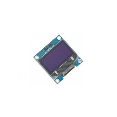 An 2.44 cm (0.96 Inch) I2C/IIC 128x64 OLED Display Module 4 Pin - Blue Color