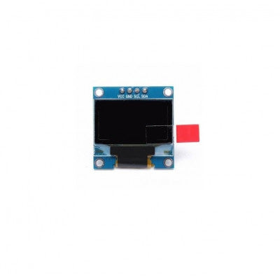 An 2.44 cm (0.96 Inch) I2C/IIC 128x64 OLED Display Module 4 Pin - Blue Color