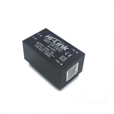 An HLK-10M05 Hi-Link 5V 10W AC to DC Power Supply Module