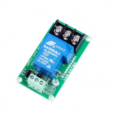 An 1 channel 12V 30A Relay Control Board Module with Optocoupler