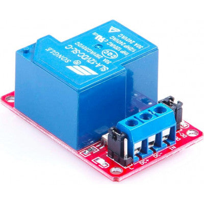An 1 channel 12V 30A Relay Module Power Failure Relay