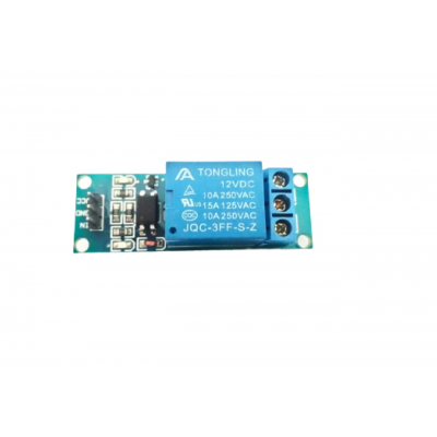 An 1 Channel 12V Relay Module with Optocoupler