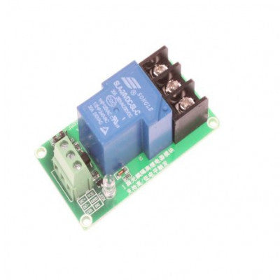 An 1 channel 24V 30A Relay Control Board Module with Optocoupler