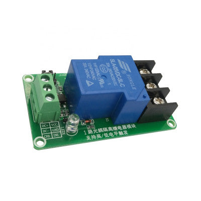 An 1 Channel 5V 30A Relay Control Board Module with Optocoupler